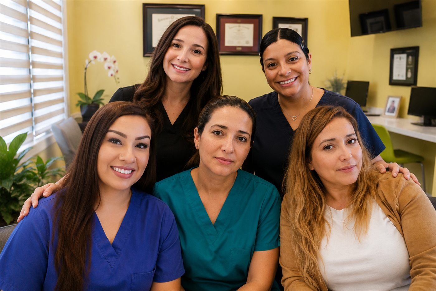 The Noa Dental team in Valencia, CA